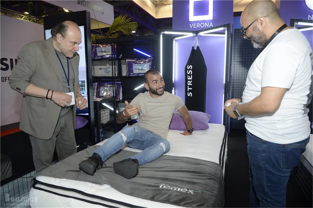 Fomex Mattress at Beirut Sports Festival